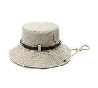 YXWYXWA Big Brim Washed Denim Fisherman Hat Spring and Summer Breathable Basin Hat Outdoor Hiking Fishing Trip Sun Hat