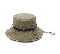YXWYXWA Big Brim Washed Denim Fisherman Hat Spring and Summer Breathable Basin Hat Outdoor Hiking Fishing Trip Sun Hat