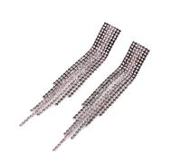 YXWYXWA Boucles d'oreilles Diamants pour Femmes, Bords Suspendus, sont utilisés pour Les Mariages, Les fêtes Les mariés