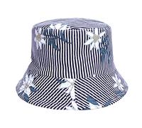 YXWYXWA Bucket Hat Man Women Outdoor Sports Fishing Cap Vacation Beach Floral Wide Brim Fisherman Sun Hat