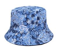 YXWYXWA Bucket Hat Outdoor Sports Fishing Cap Vacation Beach Floral Wide Brim Fisherman Sun Hat