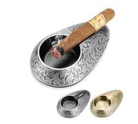 YXWYXWA Cendrier à Cigarettes, cendrier à Cigarettes en Acier Inoxydable, Support de Cendre incassable pour Une Utilisation intérieure ou extérieure, cendrier de Table pour la décoration de Bureau à