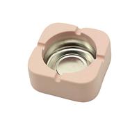 YXWYXWA Cendrier carré cendrier pour Cigarettes cigares pour intérieur extérieur Bureau à Domicile Table pub Rose