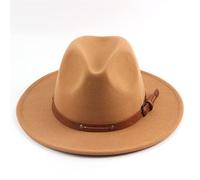 YXWYXWA Chapeau Plat d'automne d'hiver Hommes Femmes Chapeau de Laine Britannique Chapeau en Feutre