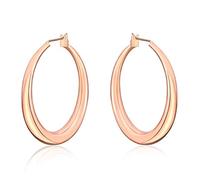 YXWYXWA Diameter 35mm Round Circle Hoop Earrings for Women Jewelry Best Valentine's Day Present