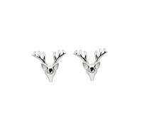 YXWYXWA Fashion Earrings 925 Silver Cute Elk Animal Earrings Animal Shape Earrings Christmas Party Banquet Earrings Dainty Earrings