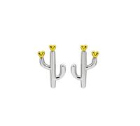 YXWYXWA Fashion Earrings 925 Silver Vintage Cactus Earrings Cute Plant Shaped Earrings Christmas Party Banquet Earrings Dainty Earrings