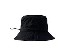 YXWYXWA Fisherman Hat Men and Women Spring and Summer Sun Protection Sun Hat Outdoor Wild Drawstring Flat Top Basin Hat