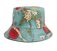 YXWYXWA Flower Bucket Hat Outdoor Sports Fishing Cap Vacation Beach Floral Wide Brim Fisherman Sun Hat
