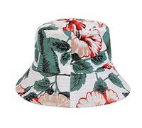 YXWYXWA Flower Bucket Hat Outdoor Sports Fishing Cap Vacation Beach Floral Wide Brim Fisherman Sun Hat