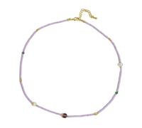 YXWYXWA Gold, Womens Long Necklaces Fashion Trendy Beaded Pearls Gold Plated Pendant Necklaces Adjustable Jewelry for Friend