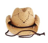 YXWYXWA Hat Spring and Summer Travel Outdoor Sunshade European and American Western Cowboy Hat