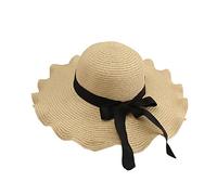 YXWYXWA Hat Women Beach Sun Hats Leisure Travel Vacation Accessories Wide Brim Hat