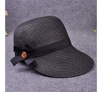 YXWYXWA Hats Visor Sombrero Sun Hats for Women Man Large Brim Straw Hat with Bow Summer Hat for Women Beach Cap