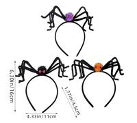 YXWYXWA Headbands Day of The Dead Headband Rose Veil Hair Band Gravestone Head Hoop for Cosplay Party
