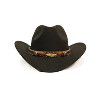 YXWYXWA Hommes Cow-Boy Cowboy pour Femmes Cow-Girl Occidental Cow-Girl Bowler rétro