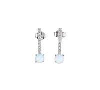 YXWYXWA Jewelry for Women Women Silver Earrings, 925 Sterling Silver Fashion Blue Square Stud Earrings for Women Girl Jewelry Earrings Women's Jewelry