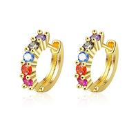 YXWYXWA Jewelry for Women Women Silver Earrings, 925 Sterling Silver Hoop Rhinestone Men Earrings Bow Star Leaf Butterfly Heart Crystal Geometry Charming Gifts for Girlfriend, Wife, Sister,