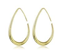 YXWYXWA Jewelry for Women Women Silver Earrings, Gold Copper Geometric Hoop Earring for Women Girls Big Geometric Earrings Fashion Punk Brincos Jewelry Gifts for Girlfriend, Wife, Sister, Daughter,