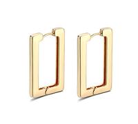 YXWYXWA Jewelry for Women Women Silver Earrings, Gold Copper Geometric Hoop Earring for Women Girls Big Geometric Earrings Fashion Punk Brincos Jewelry Gifts for Girlfriend, Wife, Sister, Daughter,