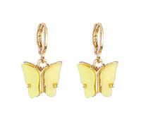 YXWYXWA Jewelry for Women Women Silver Earrings, Korean Elegant Cute Butterfly Stud Earrings for Women Girls Simeple Lovely Boucle d'oreille Gifts Gifts for Girlfriend, Wife, Sister, Daughter, Mother
