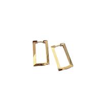 YXWYXWA Jewelry for Women Women Silver Earrings, Titanium Steel Gold Metal Rectangular Hollow Ear Buckle Retro Stud Earrings for Women Girls Fashion Jewelry Gifts for Girlfriend, Wife, Sister,