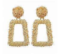 YXWYXWA Jewelry for Women Women Silver Earrings, Vintage Metal Earrings for Women Gold Color Geometric Statement Earring Metal Earing Hanging Fashion Jewelry Trend Gifts for Girlfriend, Wife, Sister,