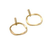 YXWYXWA Jewelry Women Silver Earrings, Vintage Geometric Metal Earrings Female Trend Ear Jewelry s for Girlfriend, Wife, Sister, Daughter, Mother on Birthday/Valentine's Day/Christmas/Mother's Day