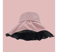YXWYXWA Large-Brimmed Sun-Shading Hat Spring and Summer Travel to Cover The Face Fisherman Hat Foldable Sun Hat