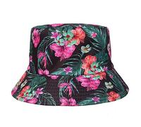 YXWYXWA Man Women Outdoor Sports Fishing Cap Vacation Beach Floral Bucket Hat Wide Brim Fisherman Sun Hat