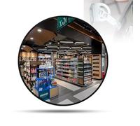 YXWYXWA, Miroir de Circulation, Miroir d'angle Mort de sécurité, Vue Grand Angle réglable à 230 °, Miroir de Circulation pour Mur, allée, Garage, Rue, Magasin, Bureau, Parking