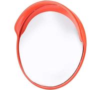YXWYXWA Miroir de sécurité Convexe Grand Angle, pour Inspection routière, Miroir Routier avec Fixation réglable, Miroir d'observation, Miroir de Circulation