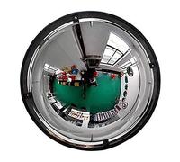 YXWYXWA Miroir de sécurité Convexe, Objectif Grand Angle pour la Circulation extérieure, Miroir de Route Convexe à dôme panoramique, Angle de Vision de 360 degrés, Miroir de sécurité en Acrylique