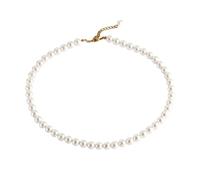 YXWYXWA Pearl Pendant Necklace Wedding, Necklaces for Women Elegant Gold/Silver Gold Plated/Silver Plated Jewelry for Friend