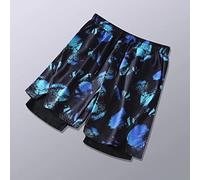 YXWYXWA Running Shorts 2 in 1 Men's Sports Jogging Fitness Shorts Gym Outdoor Training Quick-Drying Sports