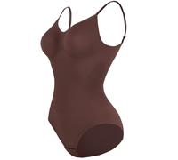 YXWYXWA Shapewear Femmes Bas du Dos Shapewear Body Ouvert Entrejambe Corps sans Couture contrôle du Ventre Push Up Corset débardeur Dos Nu sous-vêtements