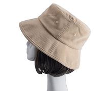 YXWYXWA Solid Color Corduroy Sun Hats Outdoor Men and Women Outdoor Fishing Sun Hats Fisherman Hat