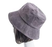 YXWYXWA Solid Color Corduroy Sun Hats Outdoor Sun Hat Men and Women Outdoor Fishing Sun Hats Fisherman Hat