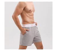 YXWYXWA Sports Shorts 2 in 1 Running Shorts Men's Double Layer Breathable Fitness Training Short Pants Men