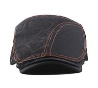 YXWYXWA Spring and Autumn Sunshade Forward Hat Middle-Aged and Young People's Peaked Cap Color Matching Beret Hat