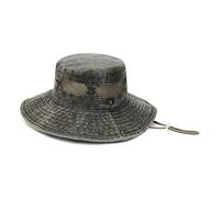 YXWYXWA Spring and Summer Big Brim Washed Denim Fisherman Hat Breathable Basin Hat Outdoor Hiking Fishing Trip Sun Hat