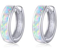 YXWYXWA Sterling Silver Jewelry,Real 925 Sterling Silver Minimalist Hoop Earrings for Women Ear Circle Hoops Brincos Engagement Statement Jewelry