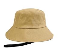 YXWYXWA Summer Big Head Around The Fisherman's Cap Men Big Brim Sunscreen Sun Hat Light Plate Monochrome Travel Basin Cap