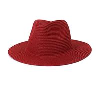 YXWYXWA Summer Hat Adjustable Jazz Men and Women Hat Sun Hat Beach Hat Big Brim Hat Men and Women Beach Hat