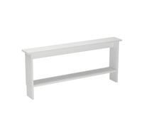 YXXSDP étagère arrière du canapé Derrière la Table Basse, Console étroite pour entrée, étagère de Rangement pour combler l'espace Entre Le lit et Le Mur(White,47.2x8x25.6in/120x20x65cm)