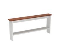 YXXSDP étagère arrière du canapé Derrière la Table Basse, Console étroite pour entrée, étagère de Rangement pour combler l'espace Entre Le lit et Le Mur(Teak,31.5x8x25.6in/80x20x65cm)