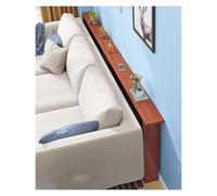 YXXSDP étagère arrière du canapé Étagère arrière de canapé Fine avec Accessoires, Peu encombrante derrière la Table de canapé, Console en Bois à Assemblage Facile(Brown,120x15x65cm/47.2x5.9x25.6in)