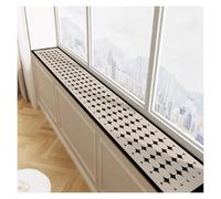 YXXSDP Tapis de fenêtre Coussins décoratifs pour rebords de fenêtre, Tapis en Terre de diatomées avec Support antidérapant, Laissez Le Rebord de fenêtre ne Plus être Froid(D,23.6x23.6in/60x60cm)