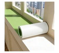 YXXSDP Tapis de fenêtre Tapis de Rebord de fenêtre en Silicone de 3,5 mm d'épaisseur, résistant à la Chaleur, imperméable et antidérapant, découpé sur Mesure(Green B,20x140cm)