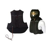 YXYECEIPENO Gilet Airbag Moto Gilet Cycliste Réfléchissant Tissu en Toile Épaisse 600D Utilisez Un Chiffon Sec Ou Humide, Une Brosse À Dents pour Frotter Convient pour La Moto en Plein Air, Le Vélo